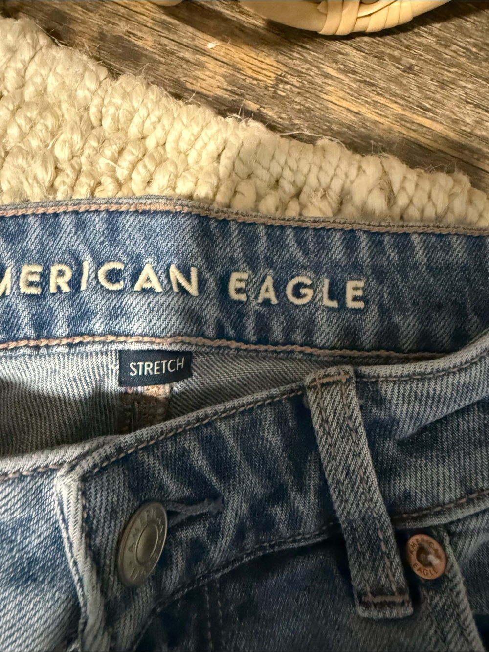 American Eagle Flare Jeans Womens High Rise Denim - Picture 5 of 7